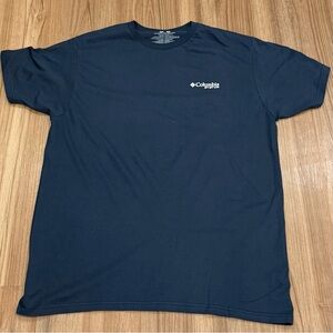 Columbia Men's Dark Blue Short Sleeve Tee